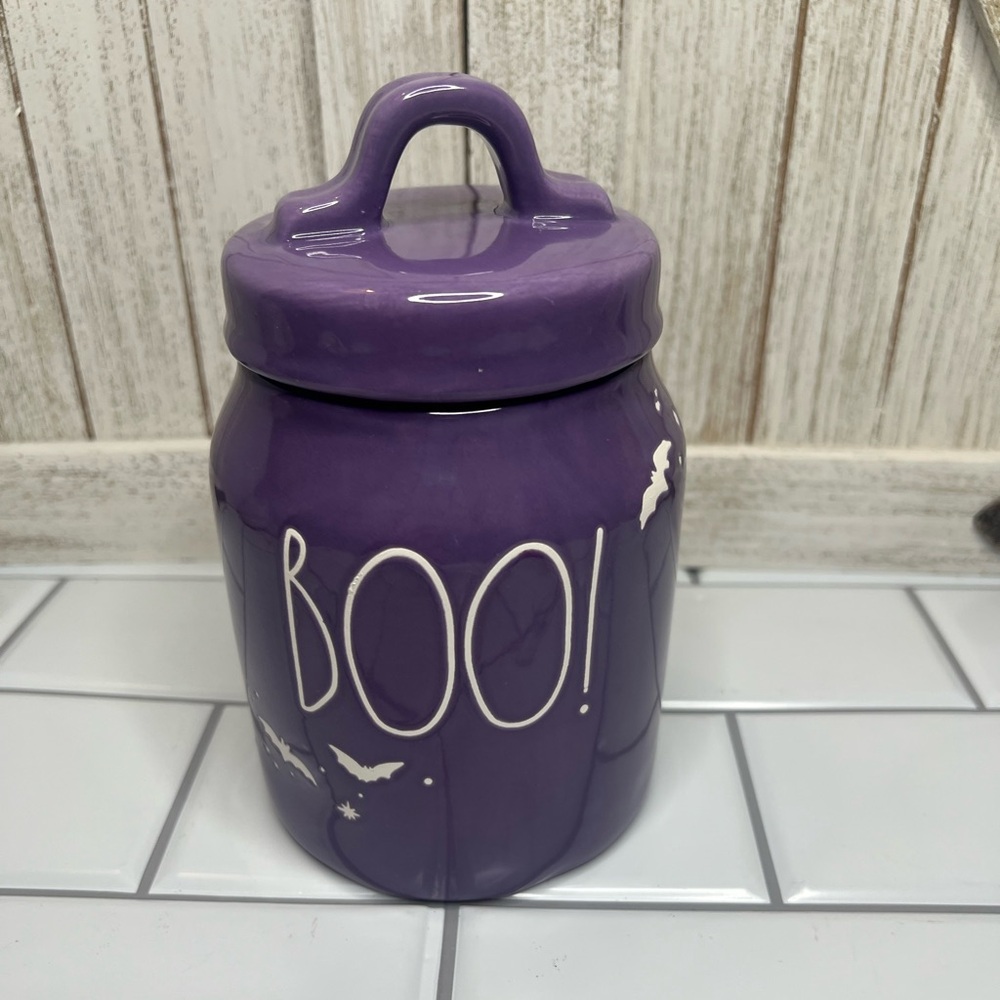 Rae Dunn Purple Artisan Ceramic Jar